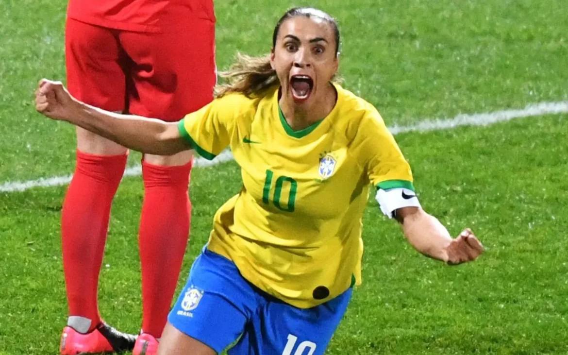 Biografia de Marta Vieira da Silva: Rainha do Futebol — Conheça a trajetória de Marta, a maior artilheira da seleção brasileira e recordista de títulos e gols no futebol feminino mundial.