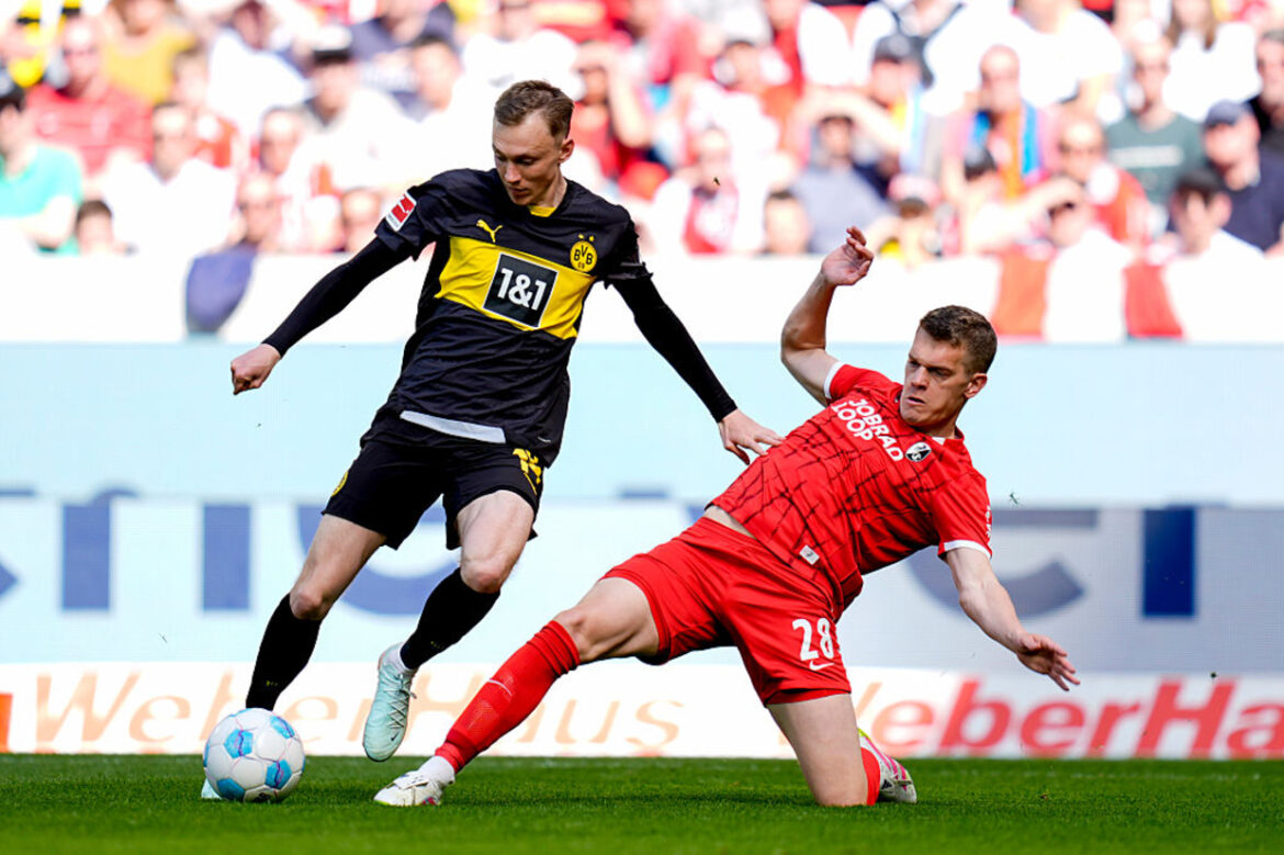 A disputa decisiva da última rodada do Campeonato Alemão — Última rodada da Bundesliga define vagas na Champions League com Dortmund, Freiburg e Frankfurt na briga final.