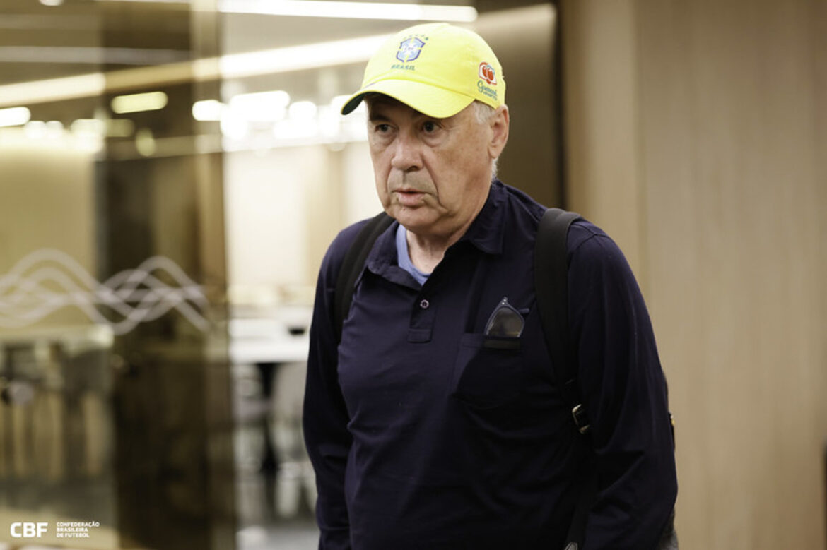 Ancelotti convoca Casemiro e descarta Neymar na seleção — Ancelotti faz sua primeira lista pela seleção brasileira com o retorno de Casemiro e ausência de Neymar devido à lesão.