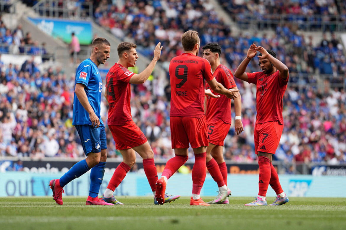 Bayern goleia Hoffenheim e celebra título do Campeonato Alemão com goleada — Bayern encerra temporada do Campeonato Alemão com goleada sobre o Hoffenheim por 4 a 0, celebrando o título com estilo.