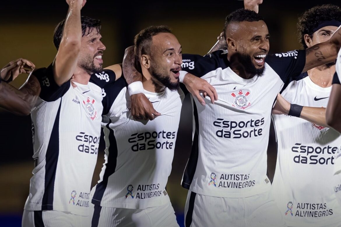 Corinthians vence Novorizontino na estreia de Dorival Júnior — Corinthians vence Novorizontino por 1 a 0 na estreia de Dorival Júnior e conquista vantagem na Copa do Brasil.