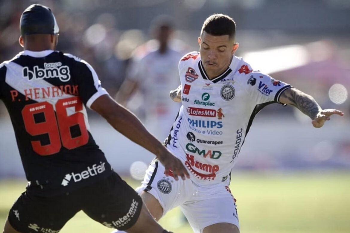 Operário empata com Vasco e decisão será em São Januário — Operário arranca empate de 1 a 1 contra o Vasco na Copa do Brasil; decisão será definida no jogo de volta em São Januário.