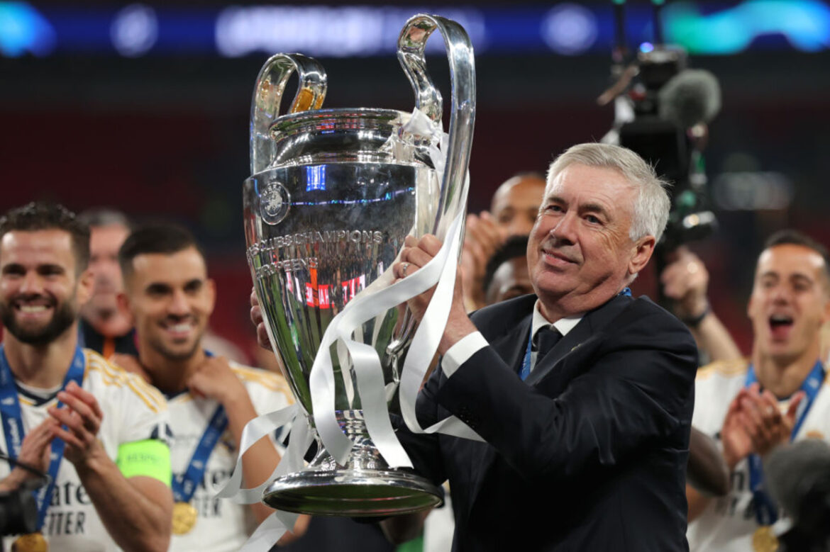 Real Madrid oficializa saída de Carlo Ancelotti — Real Madrid confirma saída de Carlo Ancelotti, técnico mais vencedor da história do clube. Novo desafio será a Seleção Brasileira.