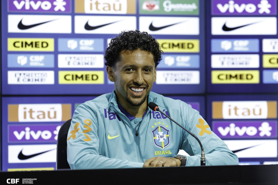 marquinhos-compara-psg-e-selecao-brasileira-e-destaca-renovacao Marquinhos compara PSG e seleção brasileira e destaca renovação — Marquinhos compara PSG e seleção, celebra clima positivo com Ancelotti e projeta novo ciclo rumo ao sucesso coletivo.