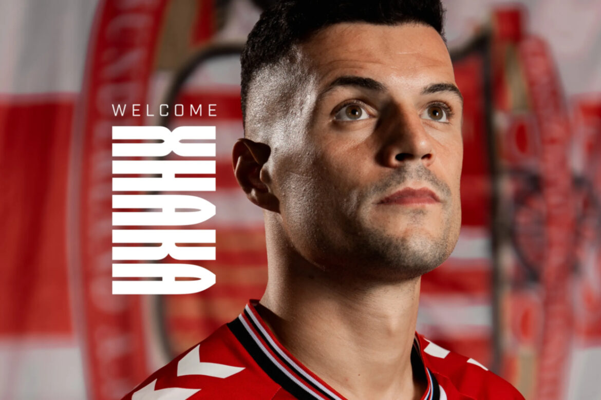 Granit Xhaka reforça o Sunderland na Premier League — Granit Xhaka assina com o Sunderland por três anos após passar duas temporadas no Bayer Leverkusen e conquistar a Bundesliga.