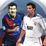 Há 25 anos, Figo chocava o mundo com transferência histórica — Luís Figo trocou o Barcelona pelo Real Madrid em 2000, gerando uma das transferências mais polêmicas da história.