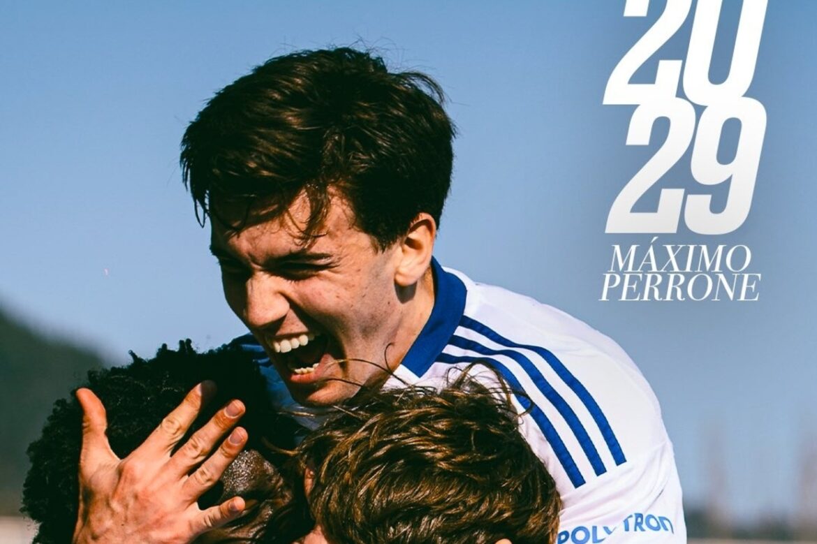 Máximo Perrone assina com o Como 1907 em transferência definitiva — Máximo Perrone deixa o Manchester City e assina com o Como 1907 até 2029, após temporada emprestado ao clube italiano.