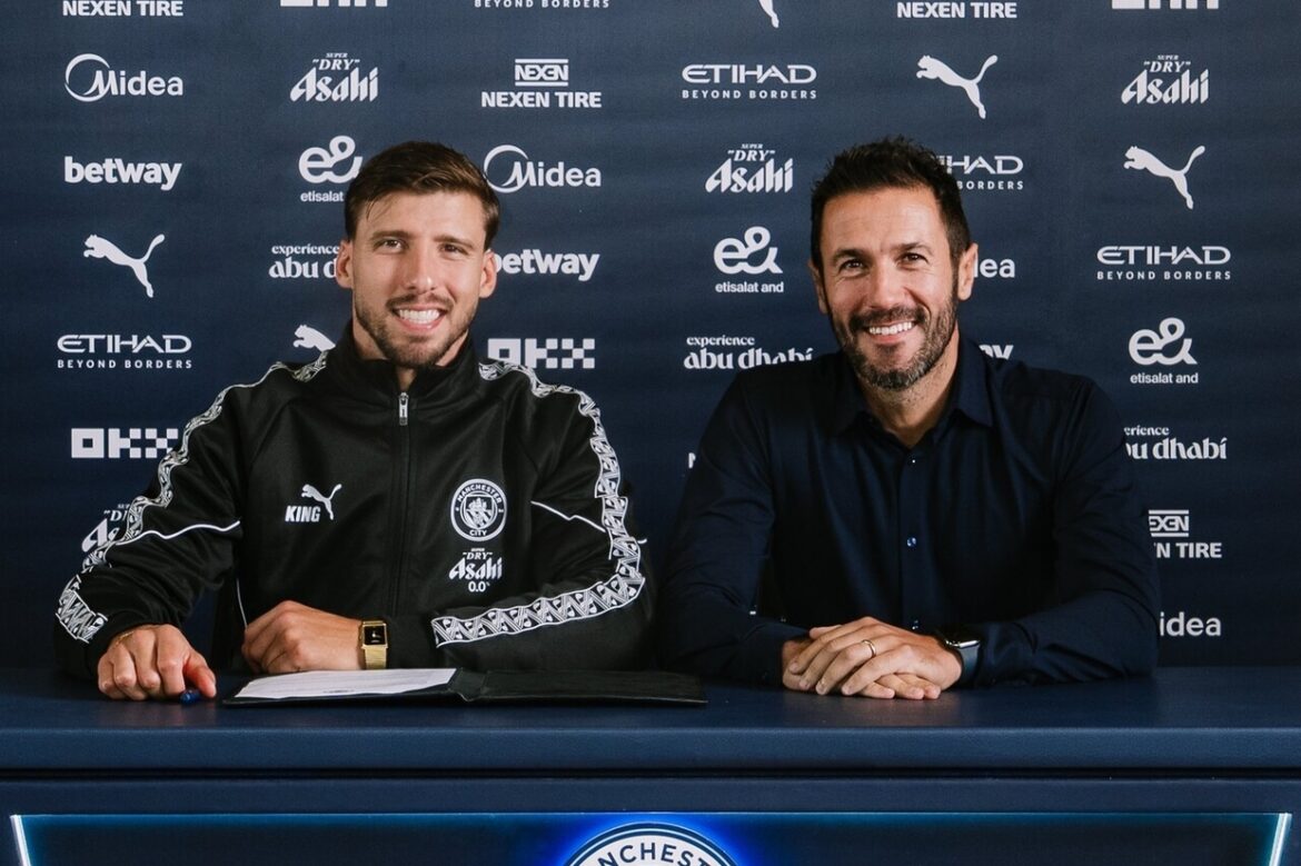 Rúben Dias renova contrato com o Manchester City até 2029 — Rúben Dias renova contrato com o Manchester City até 2029, consolidando sua trajetória de sucesso no time inglês.